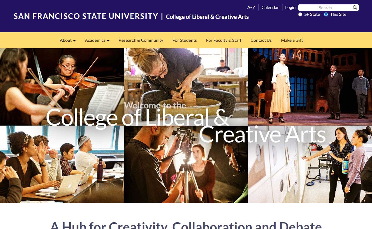 College of Liberal & Creative Arts | San Francisco State University