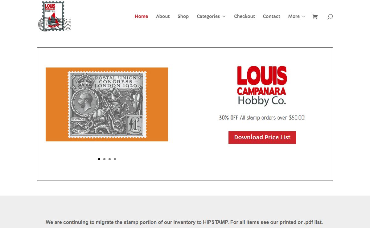 LOUIS CAMPANARA Hobby Co. |