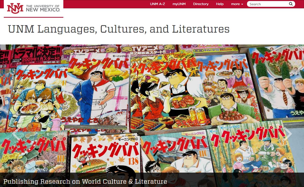 UNM Languages, Cultures, and Literatures | The University of New Mexico