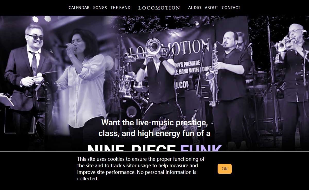 Locomotion | CT MA RI Party Club Wedding Dance Band w/Horns