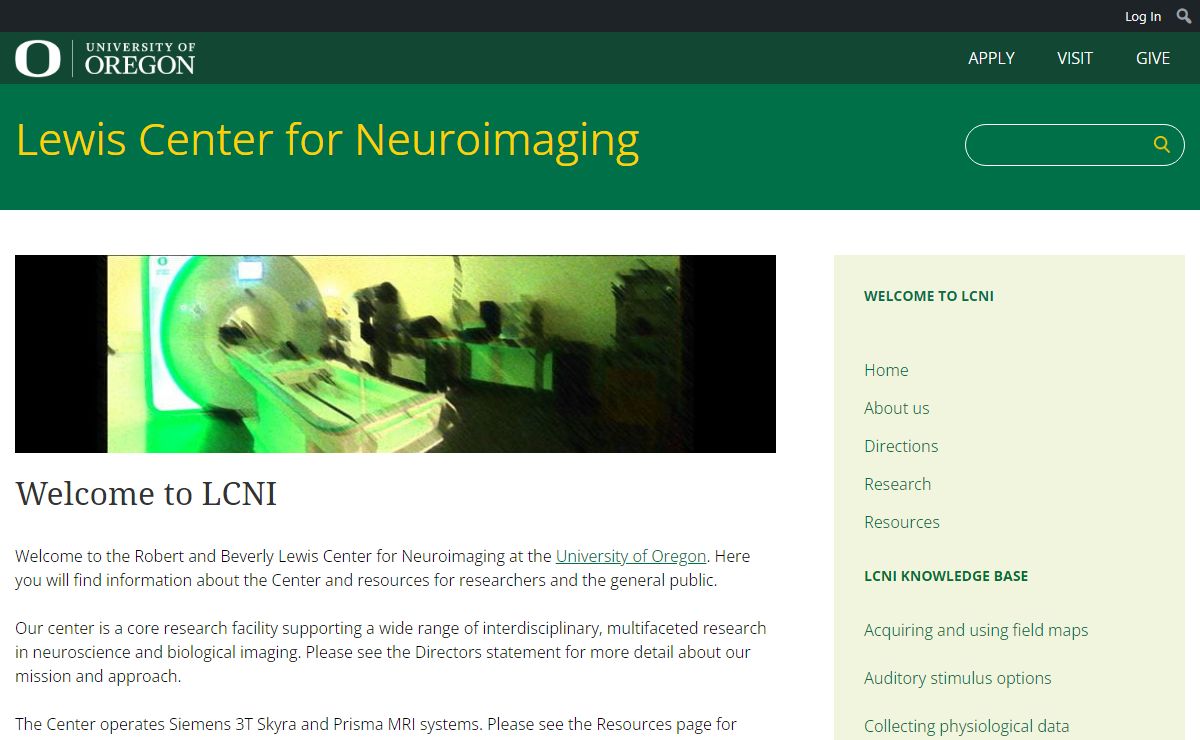 Lewis Center for Neuroimaging