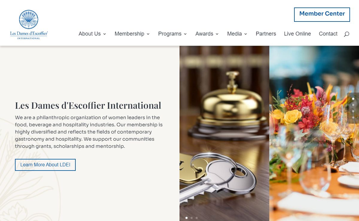 Home - Les Dames d'Escoffier International