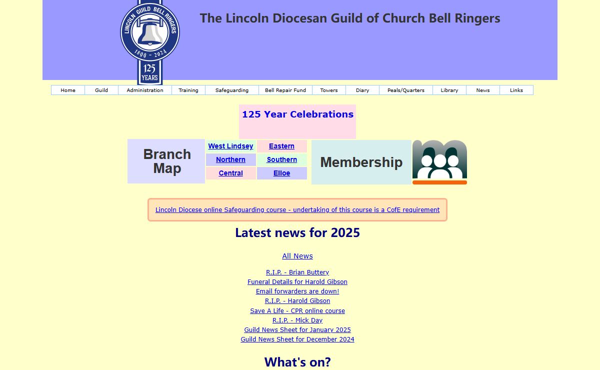 Lincoln Diocesan Guild of Church Bell Ringers