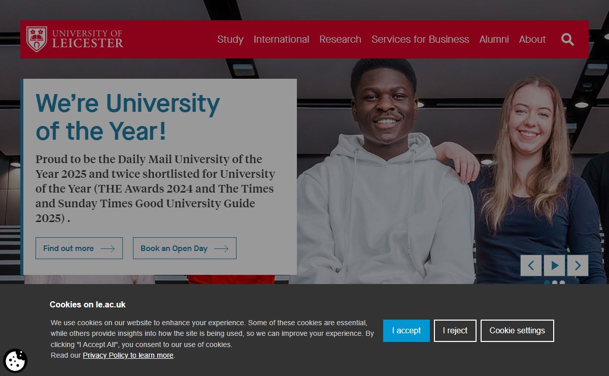A Leading UK University | University of Leicester