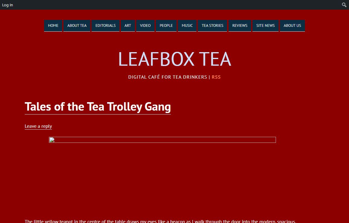 Leafbox Tea | Digital café for tea drinkers