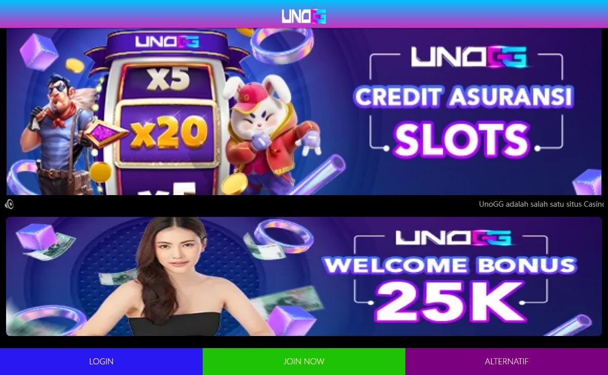 UnoGG > Situs Gacor Terpercaya dengan Inovasi Fitur Terbaru