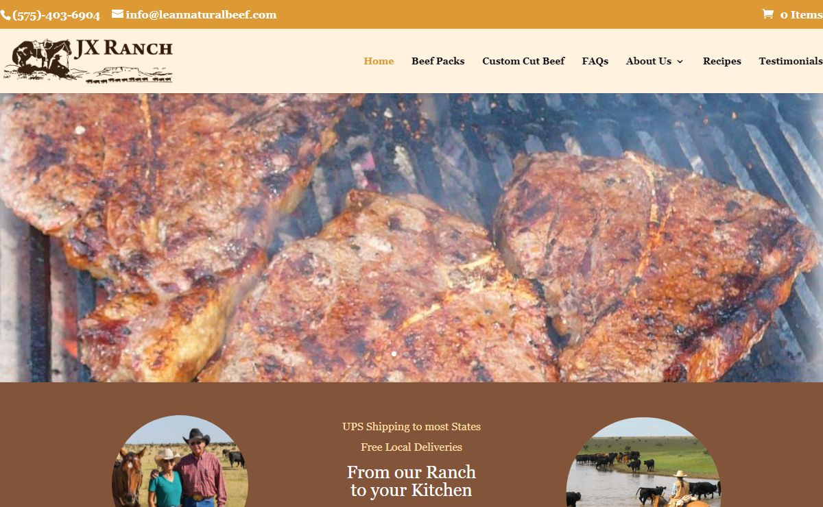 Home - JX Ranch Natural Beef