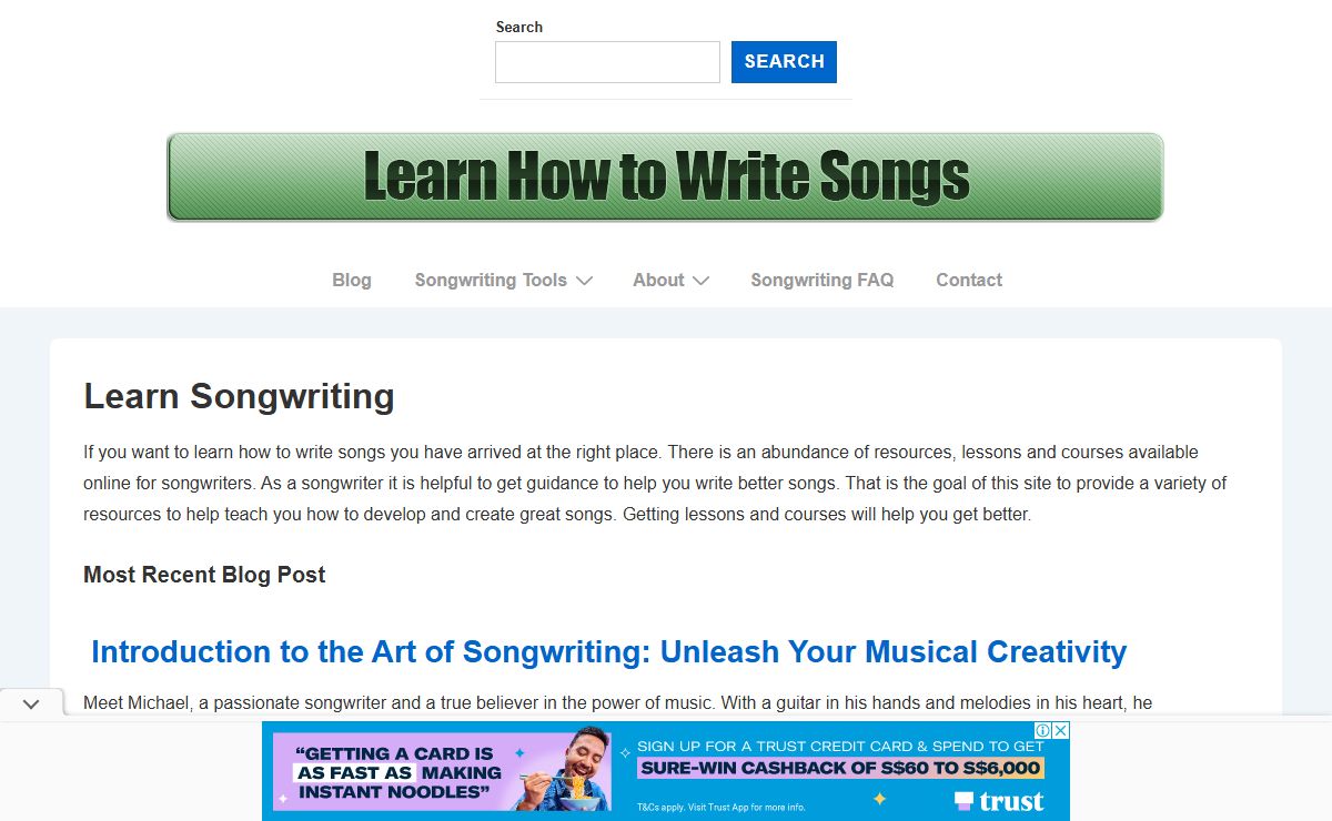 Learn Songwriting • Learn How to Write Songs