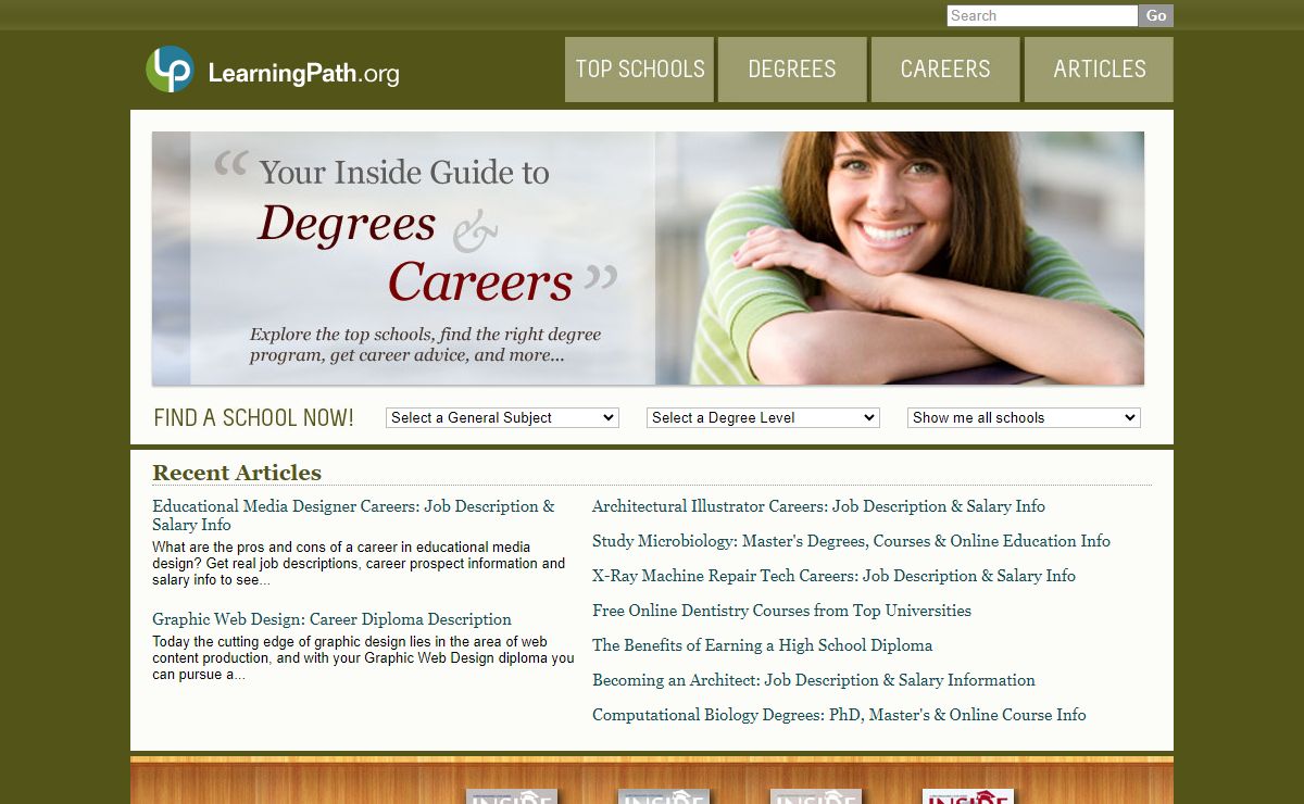 Your guide to a high school diploma or GED, college degrees & diplomas, and career research for after graduation
