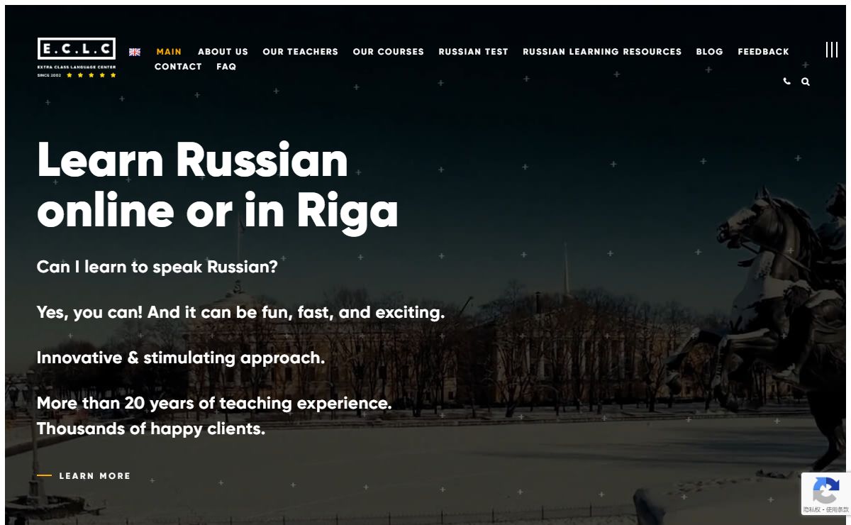 Learn Russian in Russia. Fast progress, impressive results.
