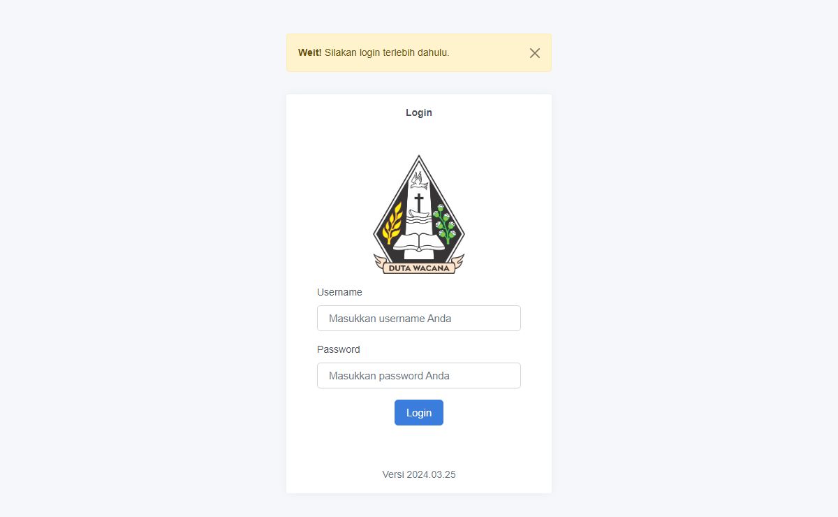 Login | SIMATRIK