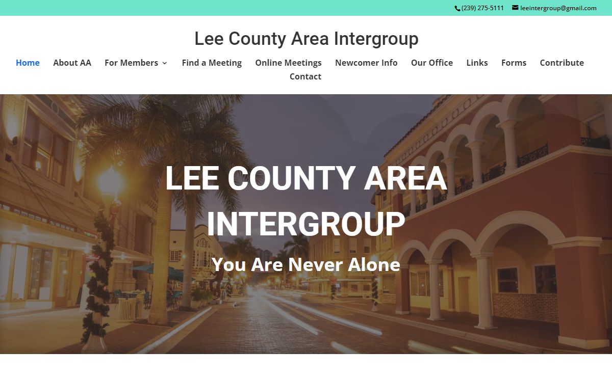 Alcoholics Anonymous | Lee County Area Intergroup | Fort Myers, FL