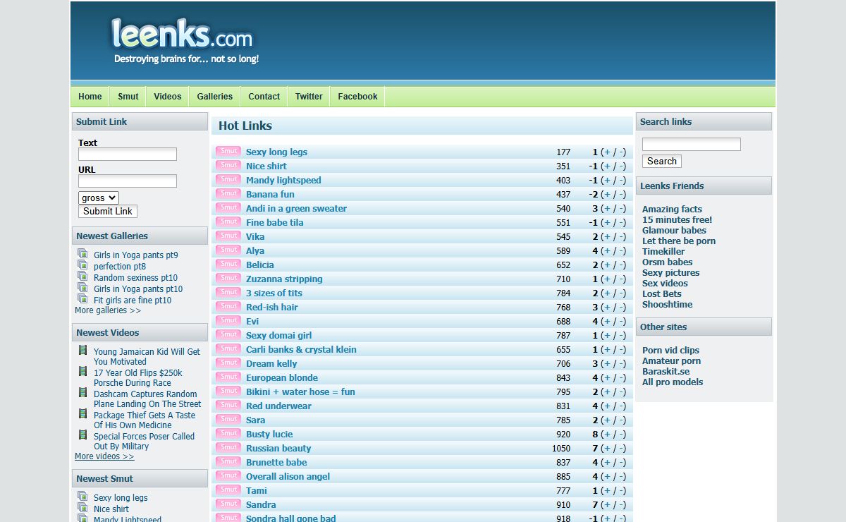 Leenks.com - Your daily dosage of links