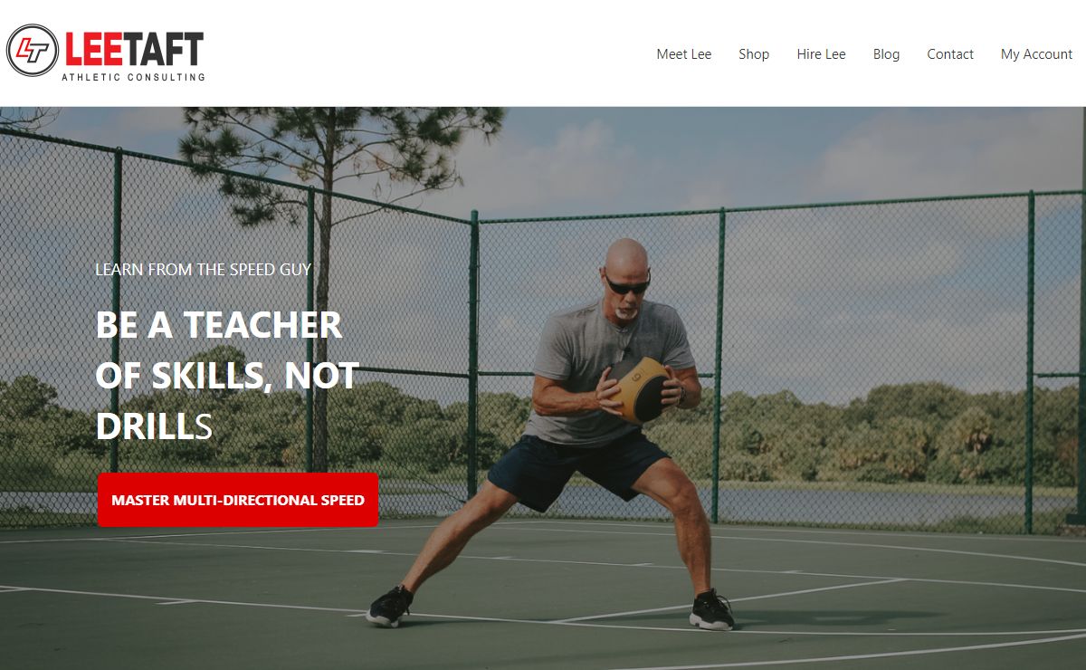 Speed And Agility Training | Lee Taft