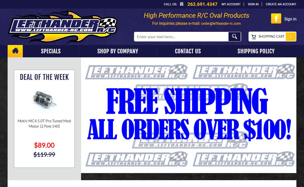 LEFTHANDER R/C