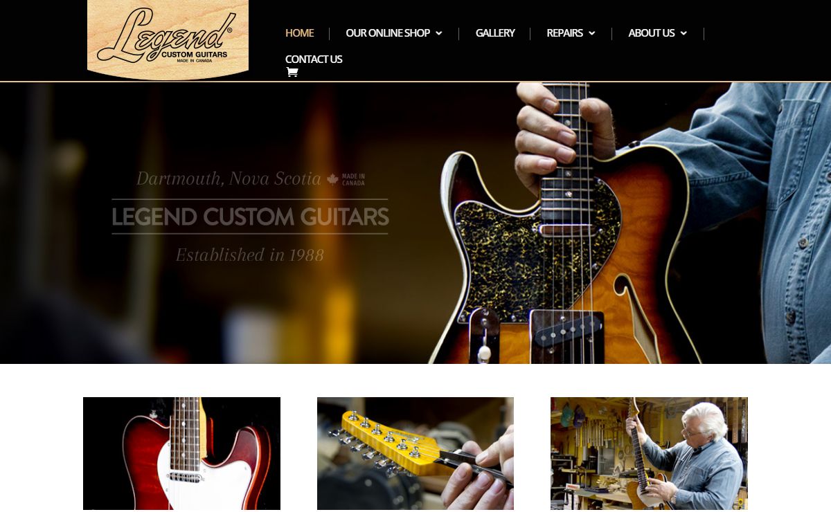 Legend Custom Guitars - Dartmouth, NS, Canada - Legend Guitars