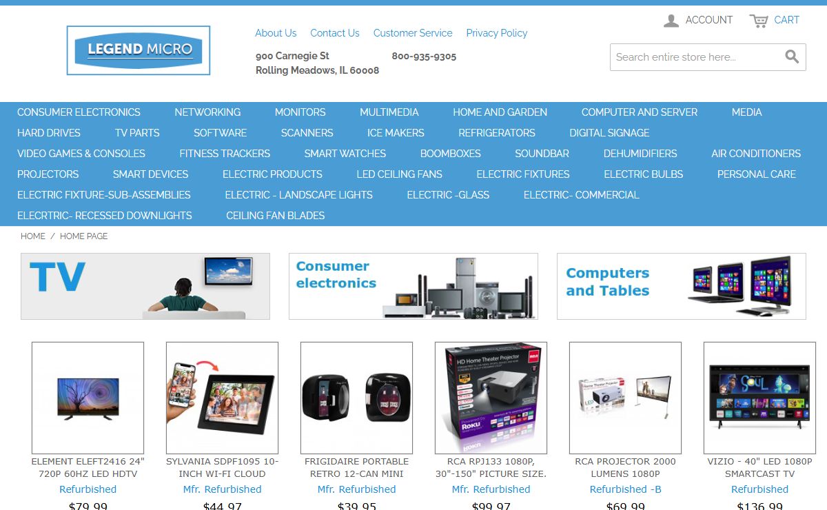 Home page