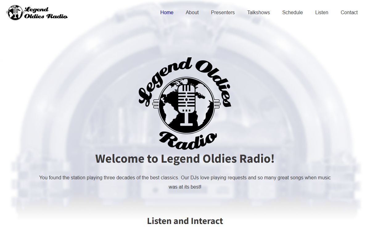 Legend Oldies Radio – Four Decades of the Greatest Oldies