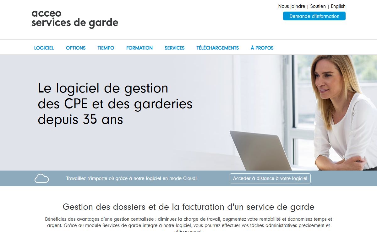 Logiciel pour garderie, CPE et BC | ACCEO Services de garde