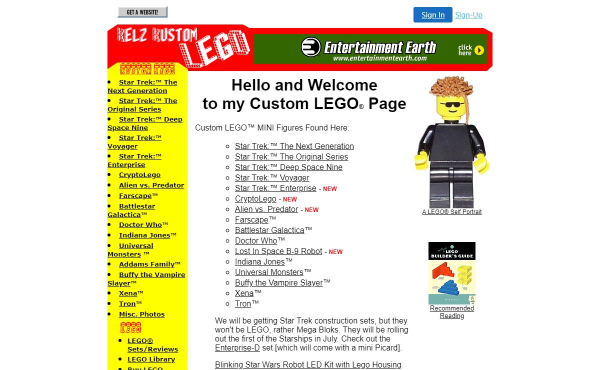 Custom Lego Minifigs / Lego Toys & Books / Lego Building Blocks