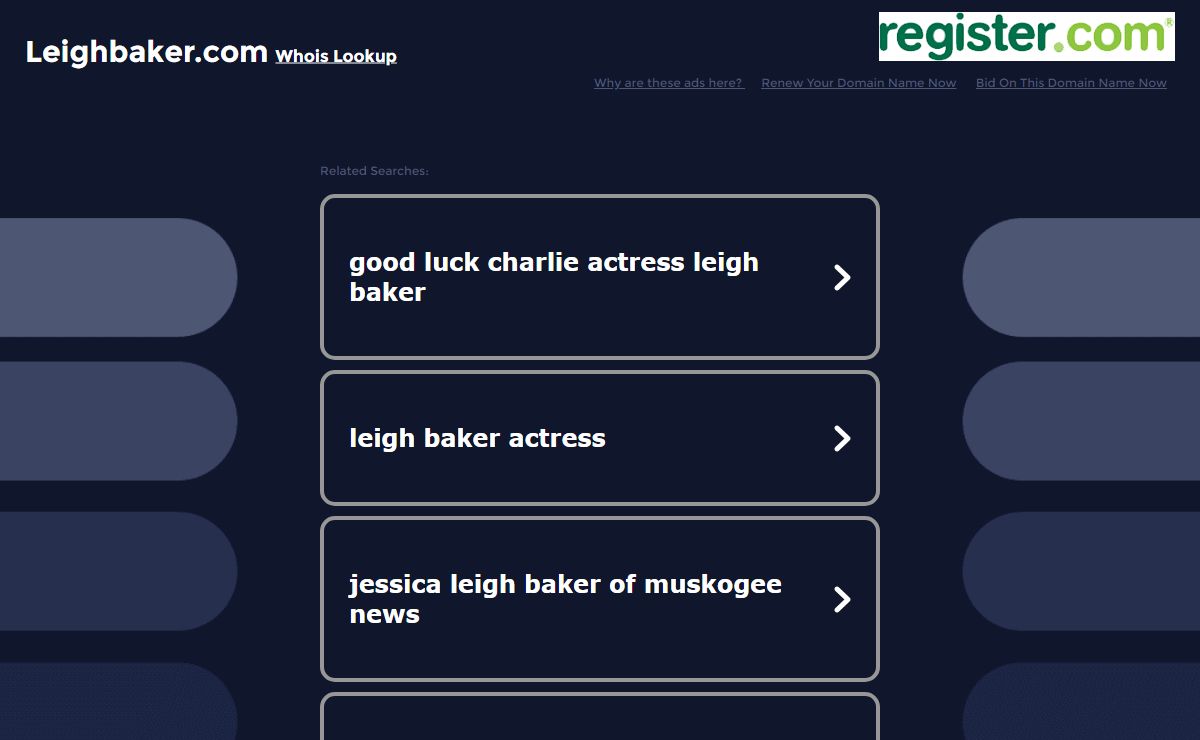 Leighbaker.com