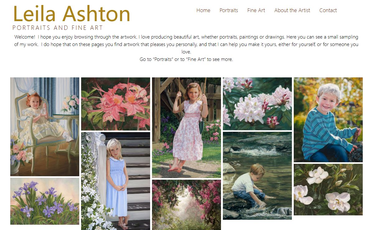 Leila Ashton Portraits and Fine Art | Leila Ashton