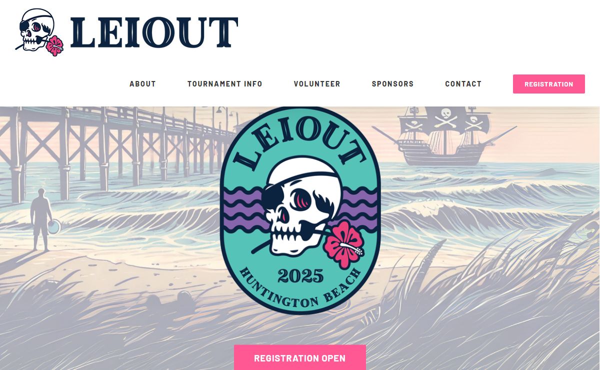 LeiOut – A competitive, mixed Beach Ultimate tournament taking place each January in Santa Monica, California.