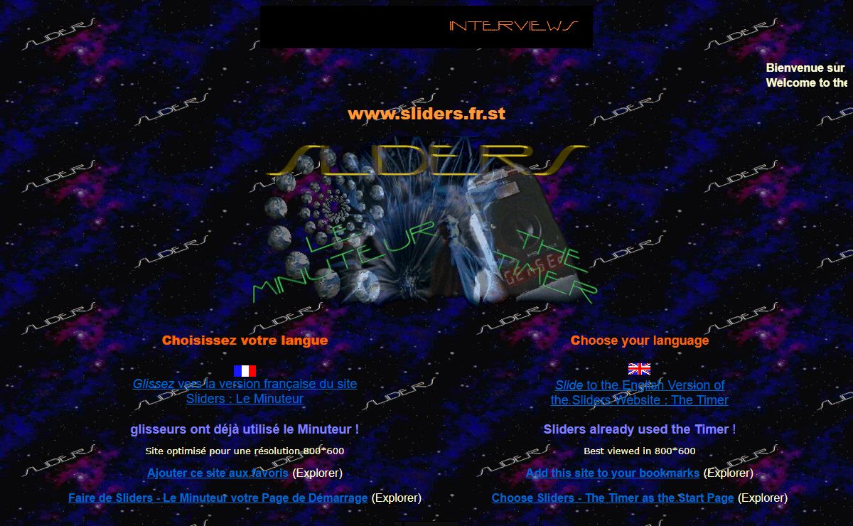 Sliders : Le Minuteur | The Timer