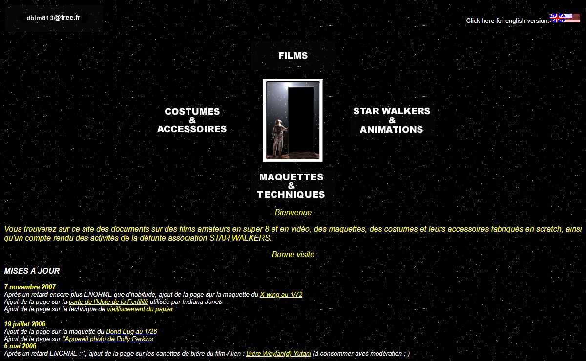 Films, Maquettes & Techniques, Costumes & Accessoires, Star Walkers & Animations