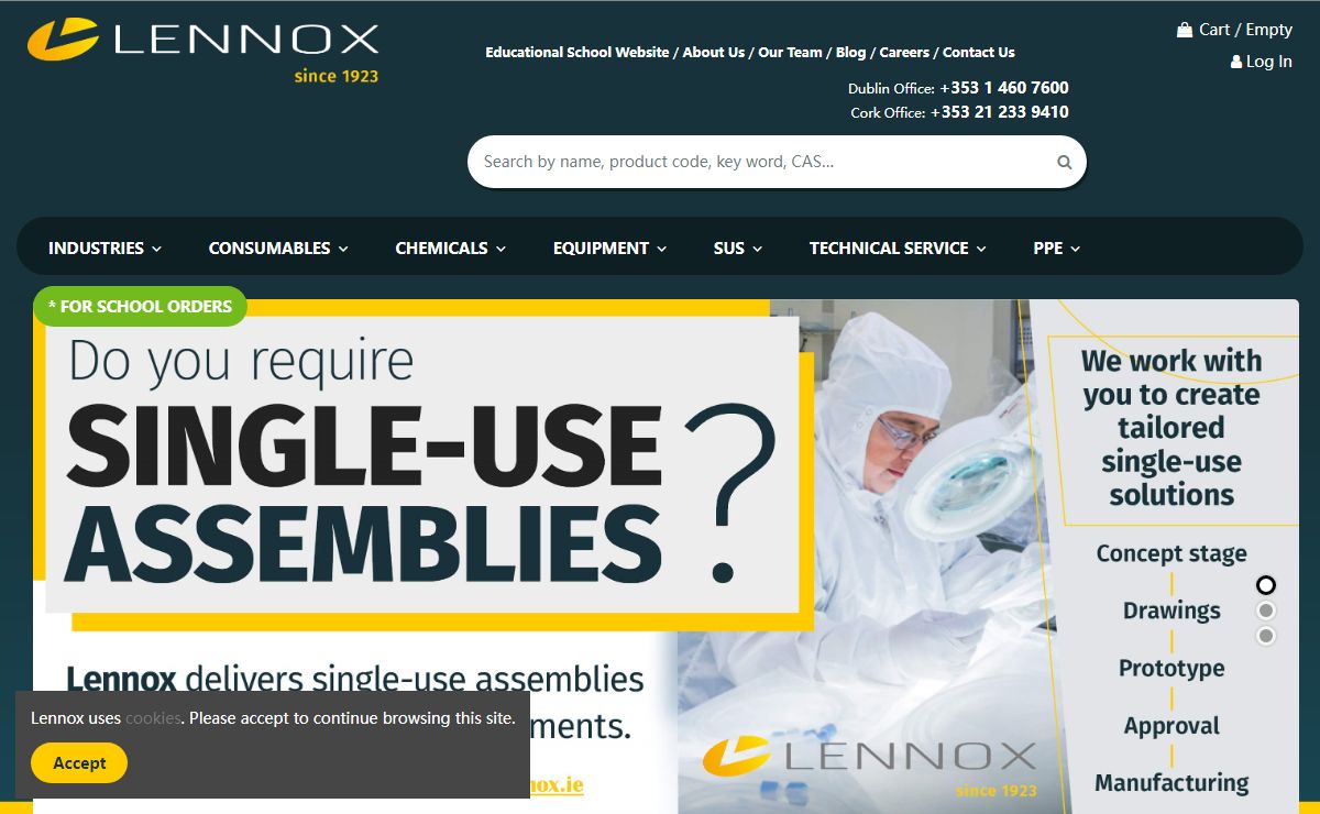 Laboratory Supplies Ltd T/A Lennox