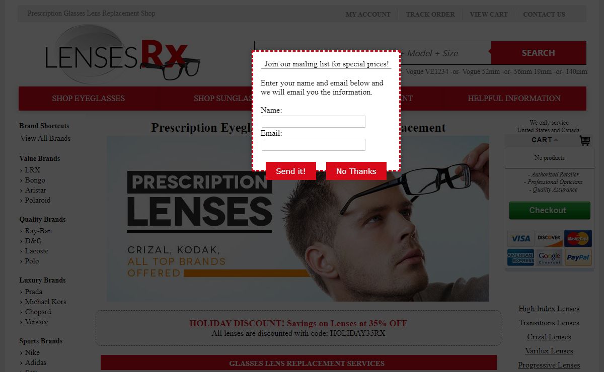 Best Prescription Glasses Lens Replacement and Eyewear Shop