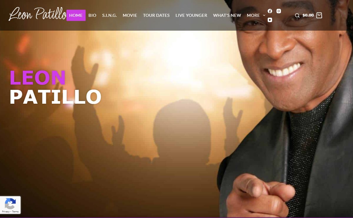 Leon Patillo - Singer, evangelist and philanthropist