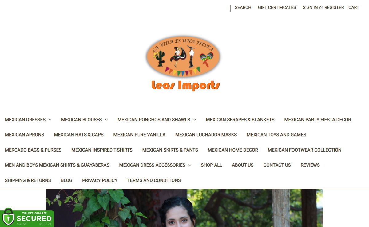 Authentic Mexican Goods | Traditional Mexican Dresses