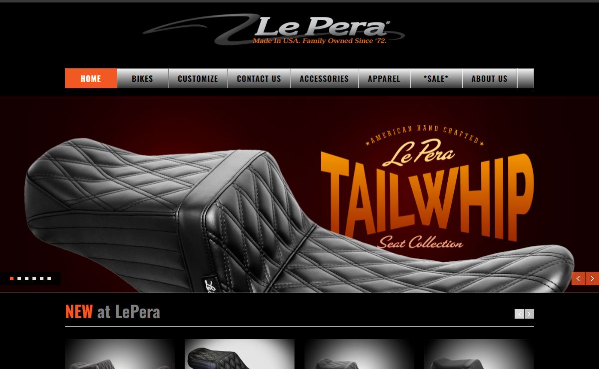 Harley Davidson Seats :: Custom and Exotic Seats for Harleys by LePera