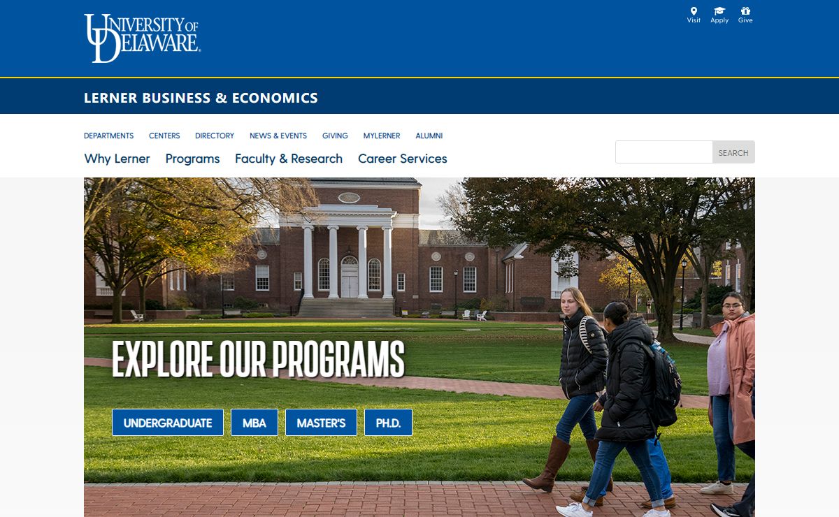Lerner College of Business & Economics - University of Delaware