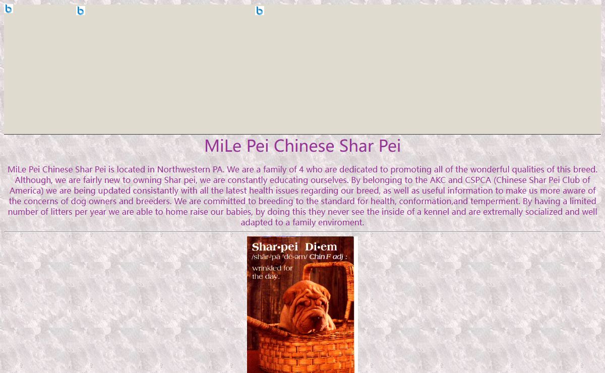 MiLe Pei Chinese Shar Pei
