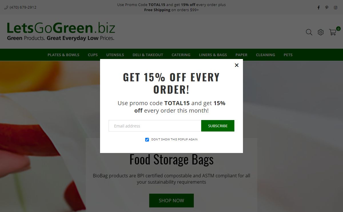 Your #1 Source for Eco-friendly Home, Business & Food Service Products – LetsGoGreen.biz