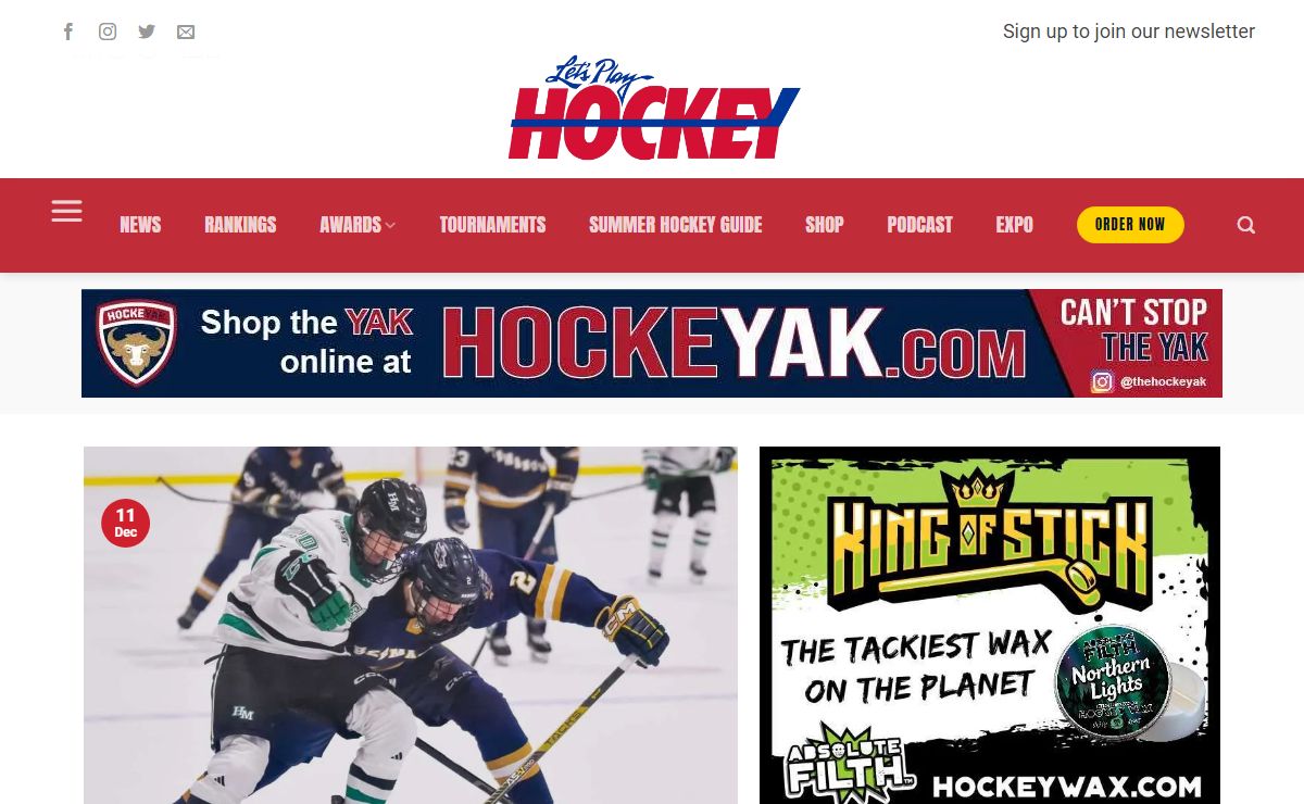 Home - Lets Play Hockey