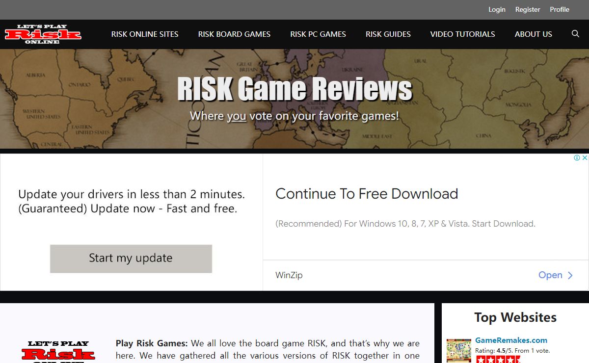 Top 5 places to play RISK online