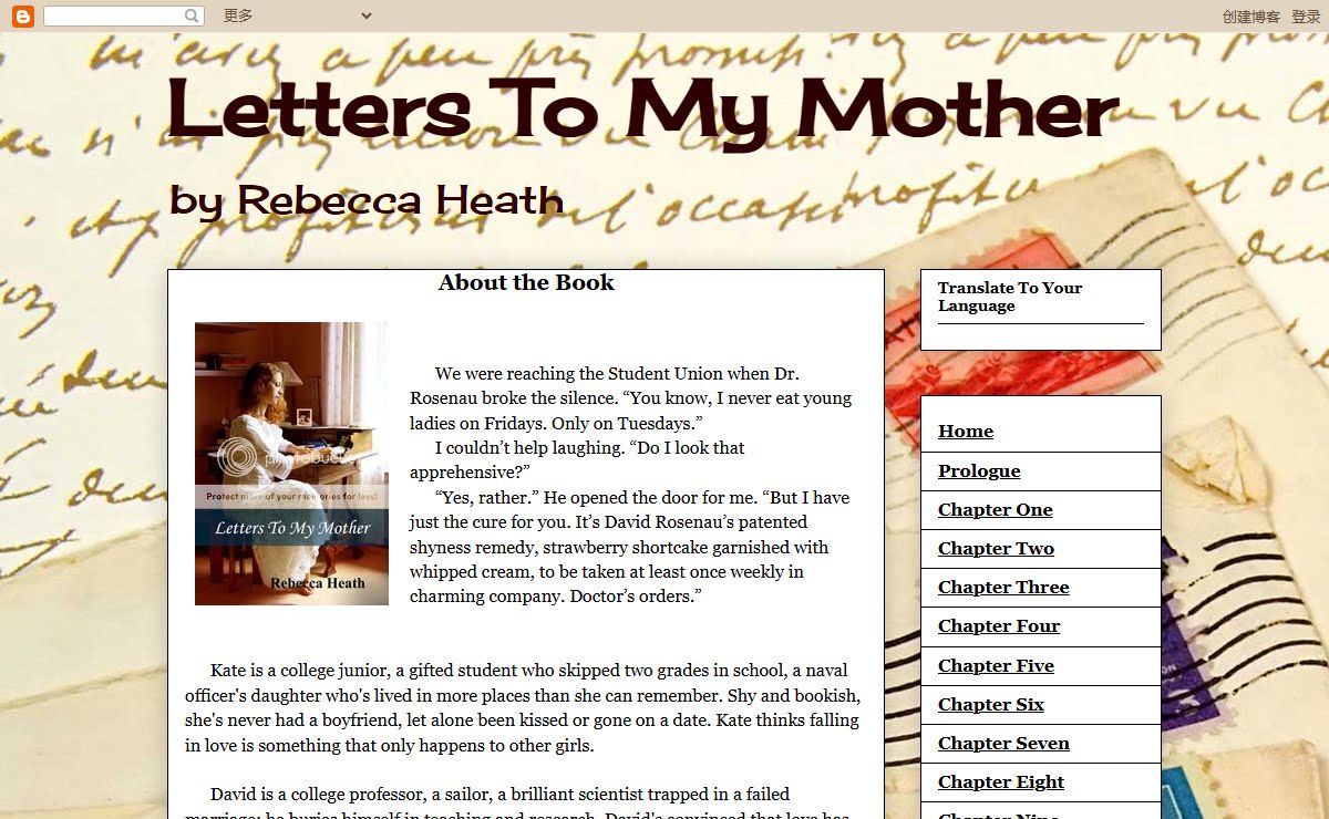 Letters To My Mother