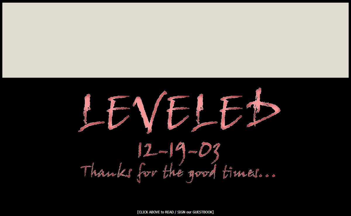 >>>>WELCOME TO LEVELEDBAND.COM<<<<