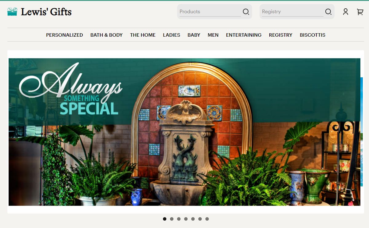 Lewis Gifts offers a varied wedding and gift registry, including Vietri, Skyros Design, Juliska, Annieglass, Beatriz Ball and Casafina. As well as a large selection of fine china/glassware and flatware, such as Herend, Pickard, Waterford, Spode and many more. Lewis Gifts also, offers many items for online purchase, NIven Morgan, Bella Notte Bedding, Jon Hart Design, O-Ring Keychains just to name a few. Many of the items available at www.lewisgifts.com can be customized, like Maple Leaf at Home cutting boards, Jon Hart Design, and engraved baby gifts for Salisbury. - Lewis' Gifts