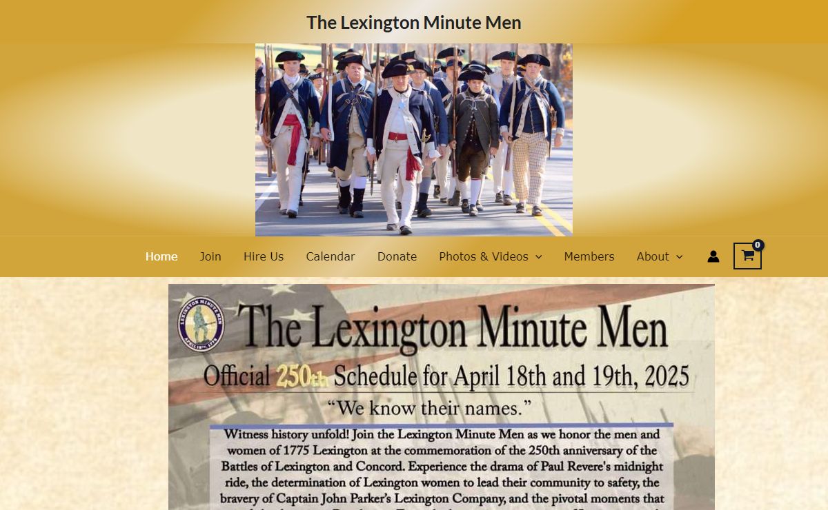 The Lexington Minute Men