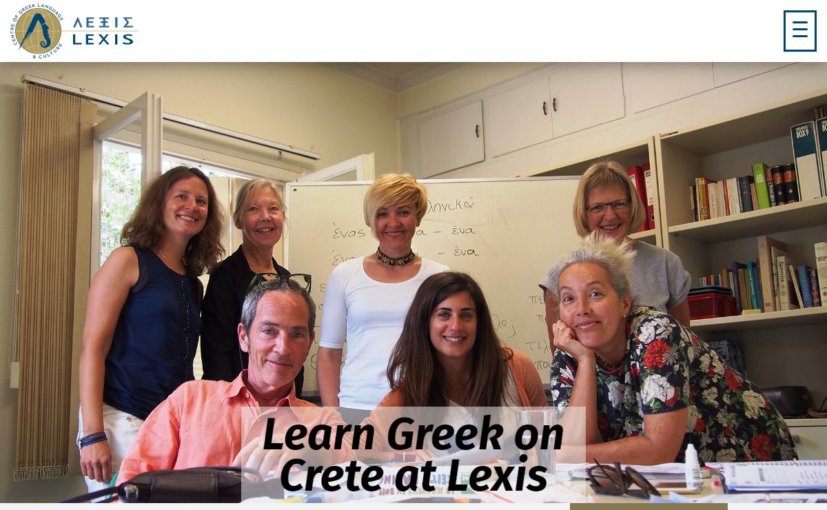 Greek Language & Culture Centre Lexis - Modern Greek Language Courses in Chania Crete Greece