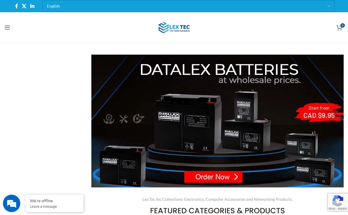 Lextec: Electronics and Networking Products