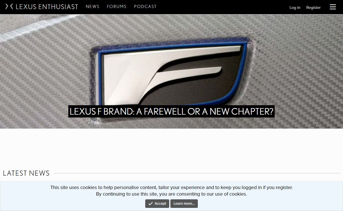 Lexus Enthusiast | Lexus Enthusiast