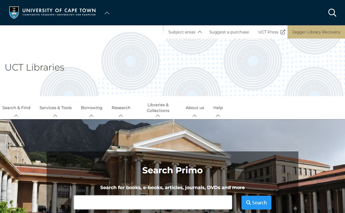 Home | UCT Libraries