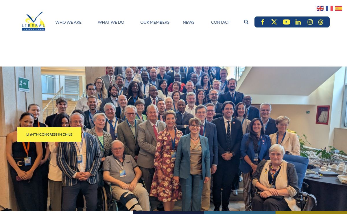 Homepage - Liberal International