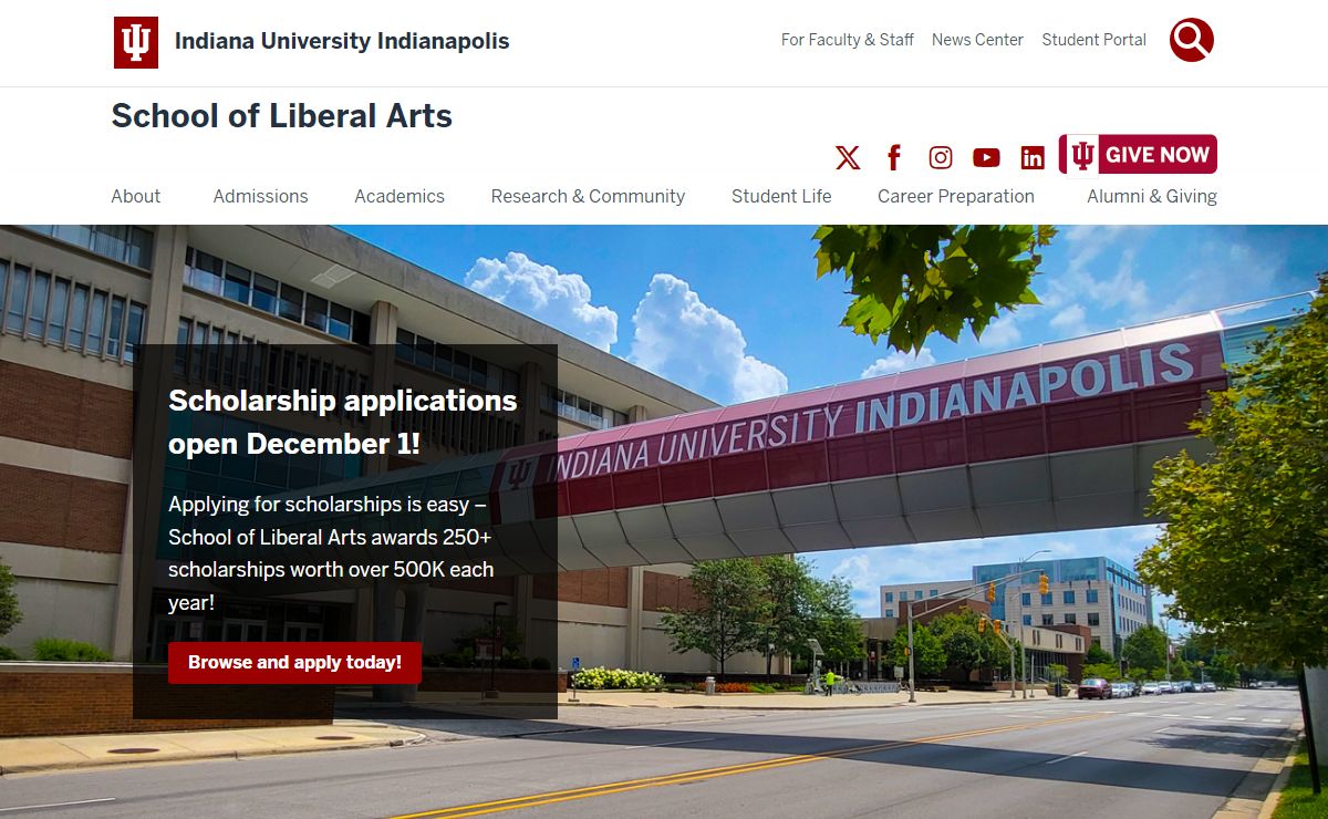 School of Liberal Arts: Indiana University Indianapolis