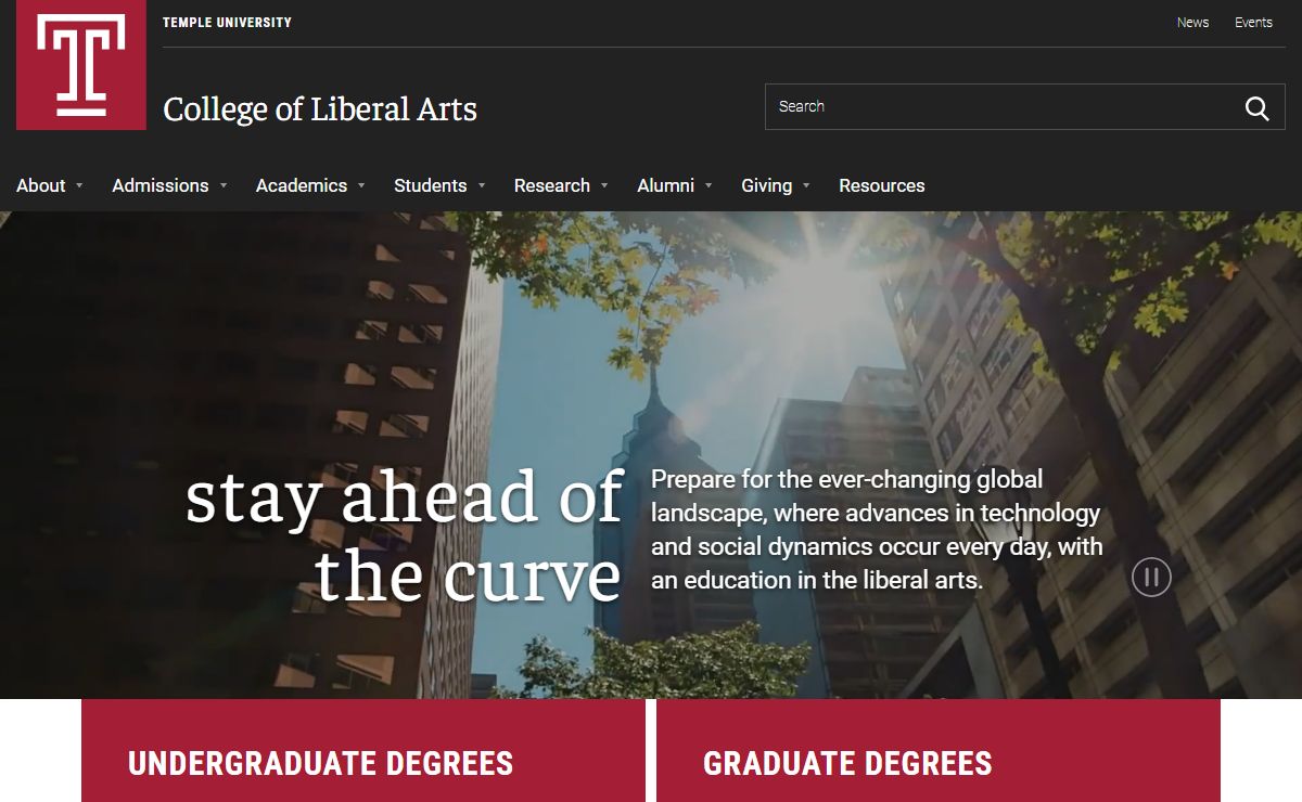 Temple University College of Liberal Arts